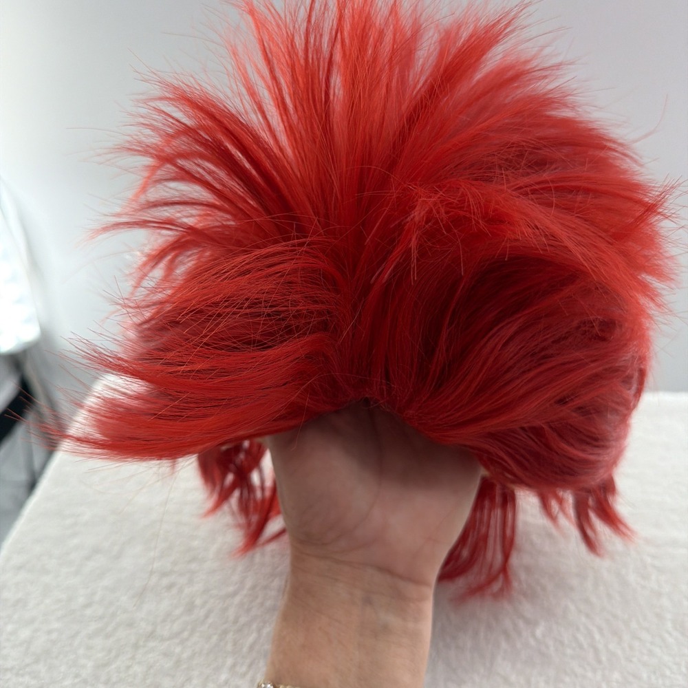 RED Wig Halloween Punk Theater Dress-up
